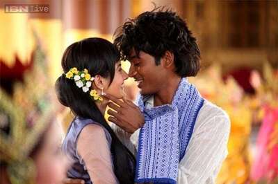 Amyra Dastur: Dhanush helped me with Tamil lines in 'Anegan'; kept me motivated