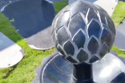 Stonework Decor At This Andhra Pradesh Office Has Locals’ Attention