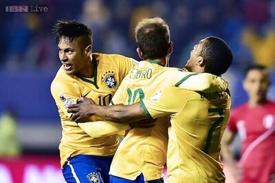 Neymar leads Brazil to late win over Peru in Copa America