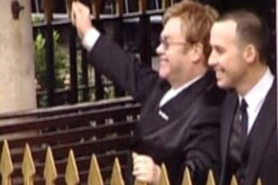 And it's no sacrifice: Elton says 'I Do'