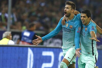 Lionel Messi-less Barcelona Fight Back to Down Gladbach 2-1 in Champions League