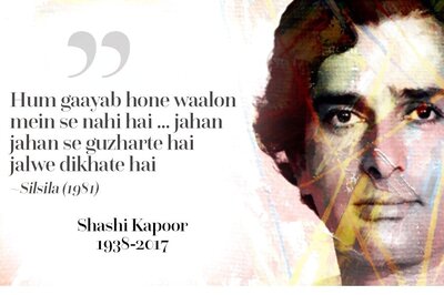 Remembering Shashi Kapoor: Famous Dialogues of The Charismatic Actor