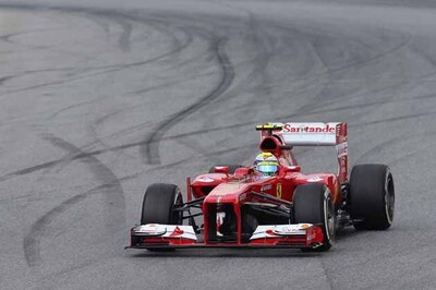 Felipe Massa sets fastest time in final practice in Spain