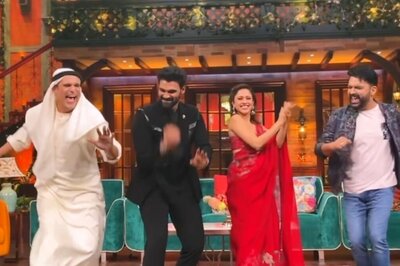 Kapil Sharma Joins Sreenivas Bellamkonda, Nusshhrat Bharuccha To Groove To Chatrapathi Song; Watch