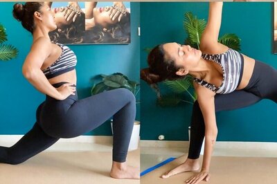 Esha Gupta Shares Yoga Postures on How to Deal with Menstrual Pain