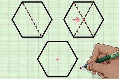 How to Divide a Hexagon Into Three Equal Parts