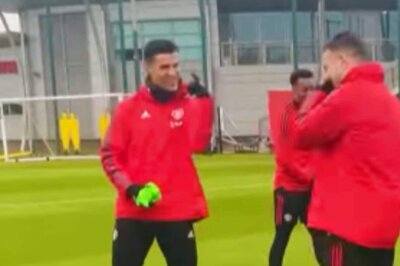 Cristiano Ronaldo 'Too Quick' for Dalot in Fun Game at Manchester United Training | WATCH