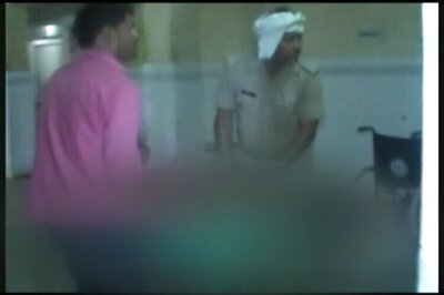 UP: Policeman carries rape victim after hospital denies stretcher