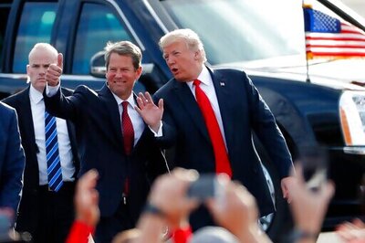 At Georgia Senate Rally, Trump Can Help His Party Or Himself