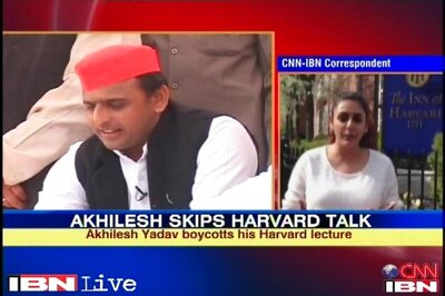SP hails Akhilesh Yadav for calling off Harvard trip