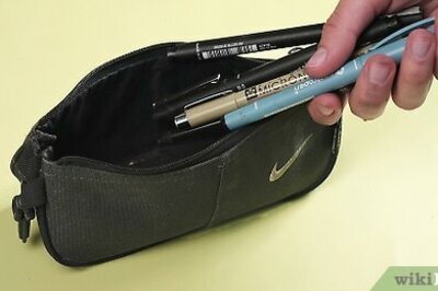 How to Clean Your Pencil Case