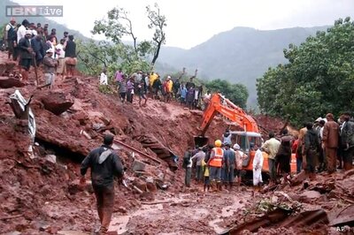 Pune landslide: 3-month-old, mother 'miraculously' pulled out from debris