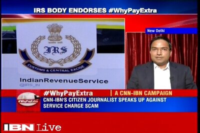 Service charge in restaurants not imposed by government: IRS