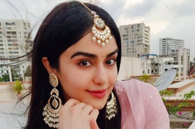 Actress Adah Sharma Wins Hearts Yet Again In Her Metallic Green Ruffled Top And Skirt