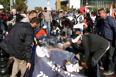 At least 20 killed in twin blasts in Turkish capital Ankara