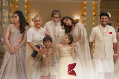 Amitabh Bachchan, Rashmika Mandanna,  Katrina Kaif Join Hands For New Ad; Pic Goes Viral