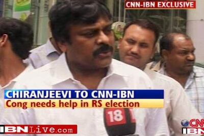 Chiranjeevi to help Cong in Rajya Sabha polls