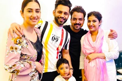 Toshi Sabri Hosts Dinner Party for Rahul Vaidya, Disha Parmar at His Place, See Pics