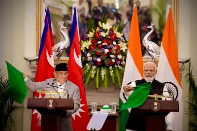 India, Nepal Sign MoUs For Three High Impact Community Development Projects in Education, Health and Culture Sector