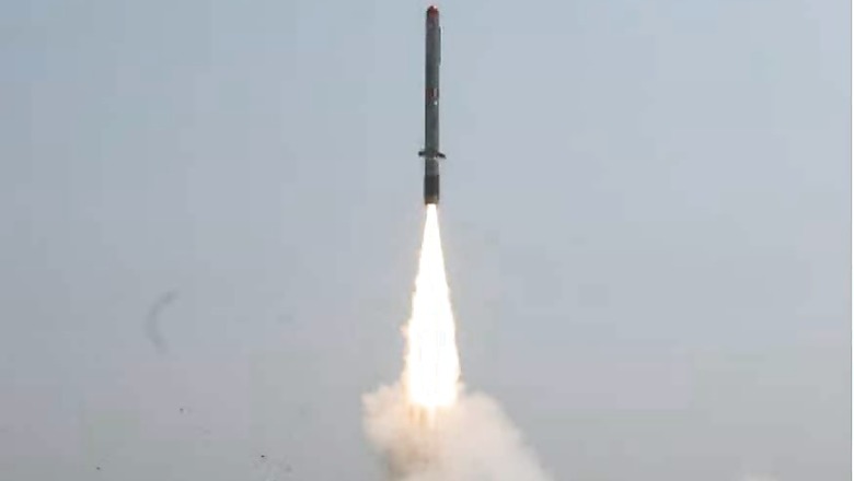 First Night Trial of Agni-III Missile Held at Abdul Kalam Island Integrated Test Range