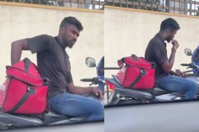 Zomato Delivery Guy Eats Customer’s Food At Bengaluru Signal, Video Raises Safety Concerns