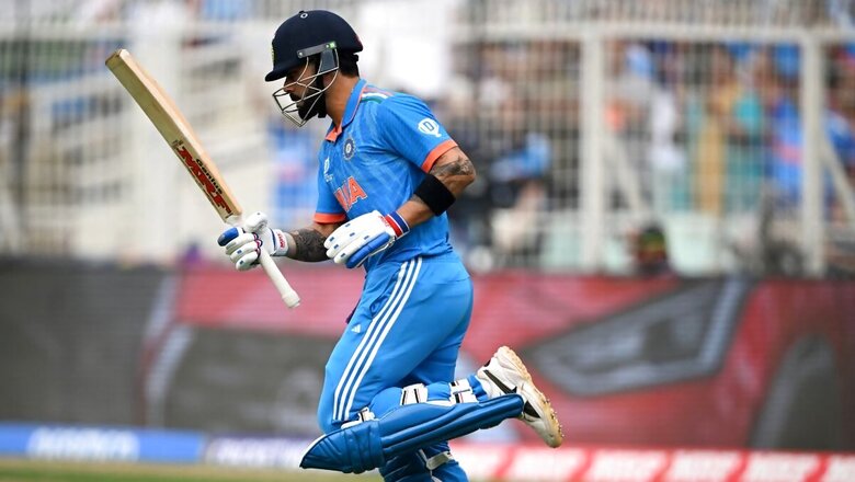 WATCH: Eden Gardens Roars Loud to Welcome Virat Kohli to Bat on His 35th Birthday
