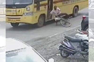 Nagpur: Elderly Man Dies After Speeding Bus Runs Over Him | Caught On Cam