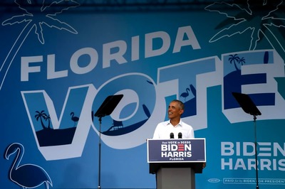 A Fired-Up Obama’s 2020 Job: Biden Bodyguard and Anti-Trump Troll