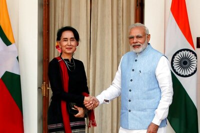 PM Modi Congratulates Myanmar's Aung San Suu Kyi Over Her Party's Election Win