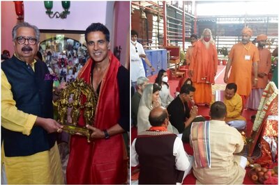 In Pics: Akshay Kumar Visits Ayodhya with Jacqueline Fernandez for Mahurat of Ram Setu
