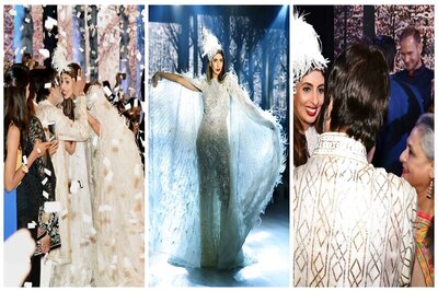 Amitabh Bachchan Turns Photographer as Daughter Shweta Swirls and Twirls at Abu Jani-Sandeep Khosla Show