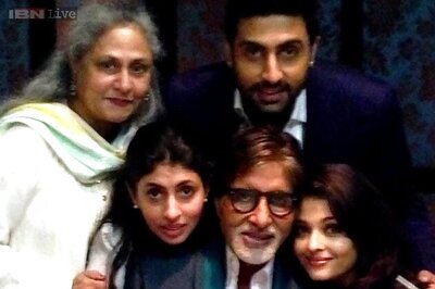 Snapshot:  Amitabh Bachchan turns 72, celebrates birthday with family