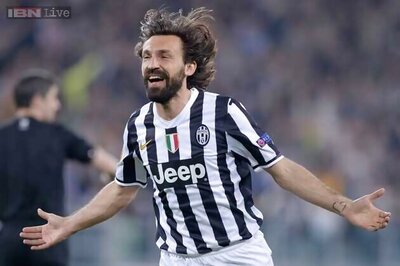 Champions League: Pirlo sees chance for Juve to make the step up