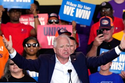 Democratic Vice Presidential Nominee Tim Walz Unharmed After Motorcade Crash In Milwaukee