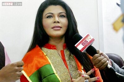 Snapshot: Here's proof that Rakhi Sawant is set to join the BJP, she was spotted at the BJP headquarters