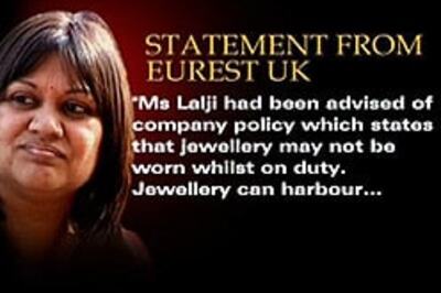 NRI woman keeps her nose pin and her job