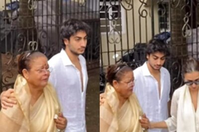 Malaika Arora's Mother Joyce Polycarp Is Inconsolable As They Leave For Anil Mehta's Last Rites | Watch