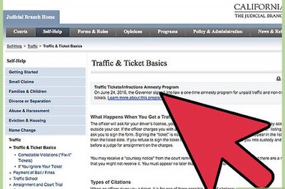 How to Pay a California Highway Patrol Ticket Online
