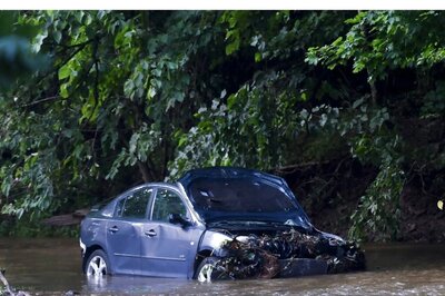 Hyderabad Man Drives Car With Three Kids Into Lake, Saved by Locals