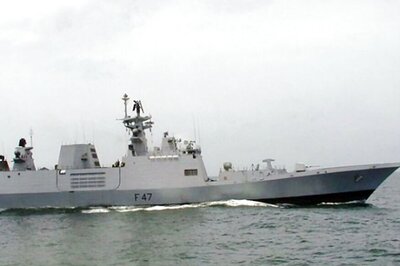 Fire on Board Warship INS Shivalik