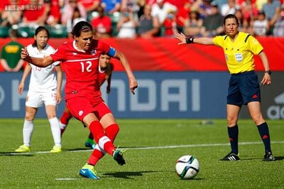 Christine Sinclair gives Canada 1-0 win over China in Women's World Cup opener