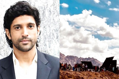 120 Bahadur: Farhan Akhtar Shares Exciting BTS Photo From Ladakh, 'Crew at Work' Raises Anticipation; See Here