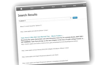 Apple's website confirms iPhone 5 name
