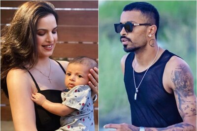 Miss You Both, Says Hardik Pandya as Natasa Stankovic Shares Pics of Son Agastya