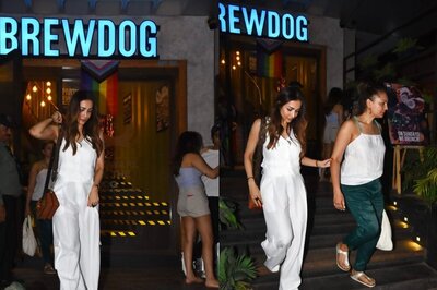Malaika Arora Looks Vision In All White Co-ord Set, Gets Papped With Her Friend; See Photos