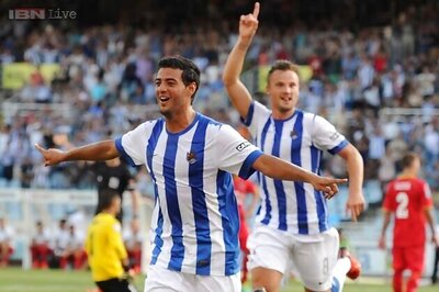 Sociedad beat Getafe 2-0 to open Spanish league