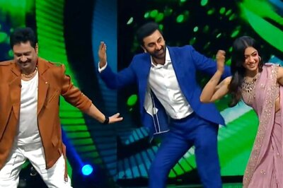 Ranbir Kapoor Teaches Kumar Sanu Saami Saami Steps, Dances With Rashmika Mandanna; Video Goes Viral