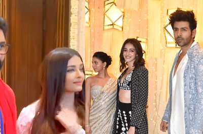 Manish Malhotra's Diwali Bash: Abhishek, Aishwarya Arrive in Style, Kartik, Suhana, Shanaya Turn Heads