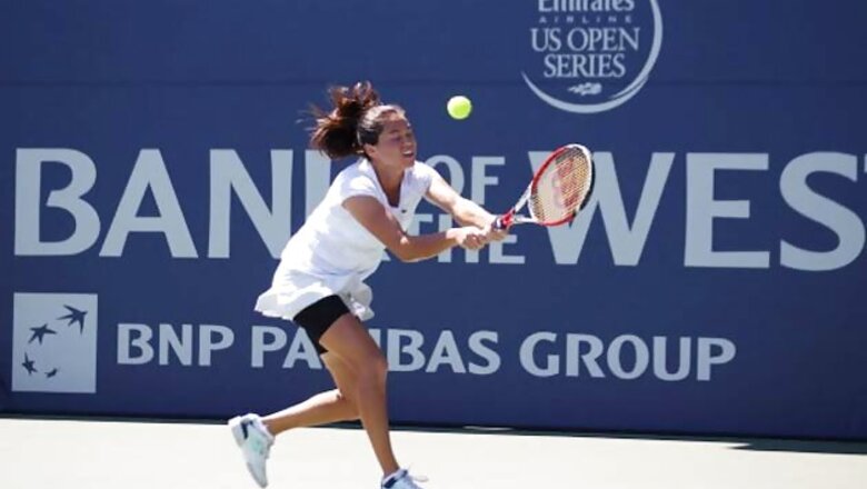 Jamie Hampton reaches quarter-final at Stanford
