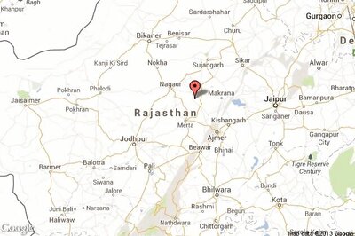 Many places in Rajasthan receive light to moderate rainfall